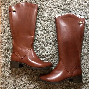 Merona Bridgitte Cognac Riding Boot